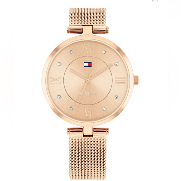 Tommy Hilfiger Women's Quartz Rose Gold-Tone Stainless Steel Mesh
Watch 34mm - Picture 1 of 2